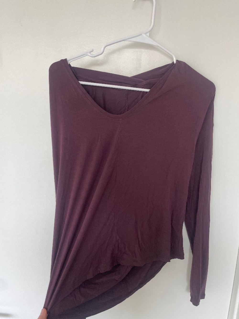 Lululemon Burgundy Top